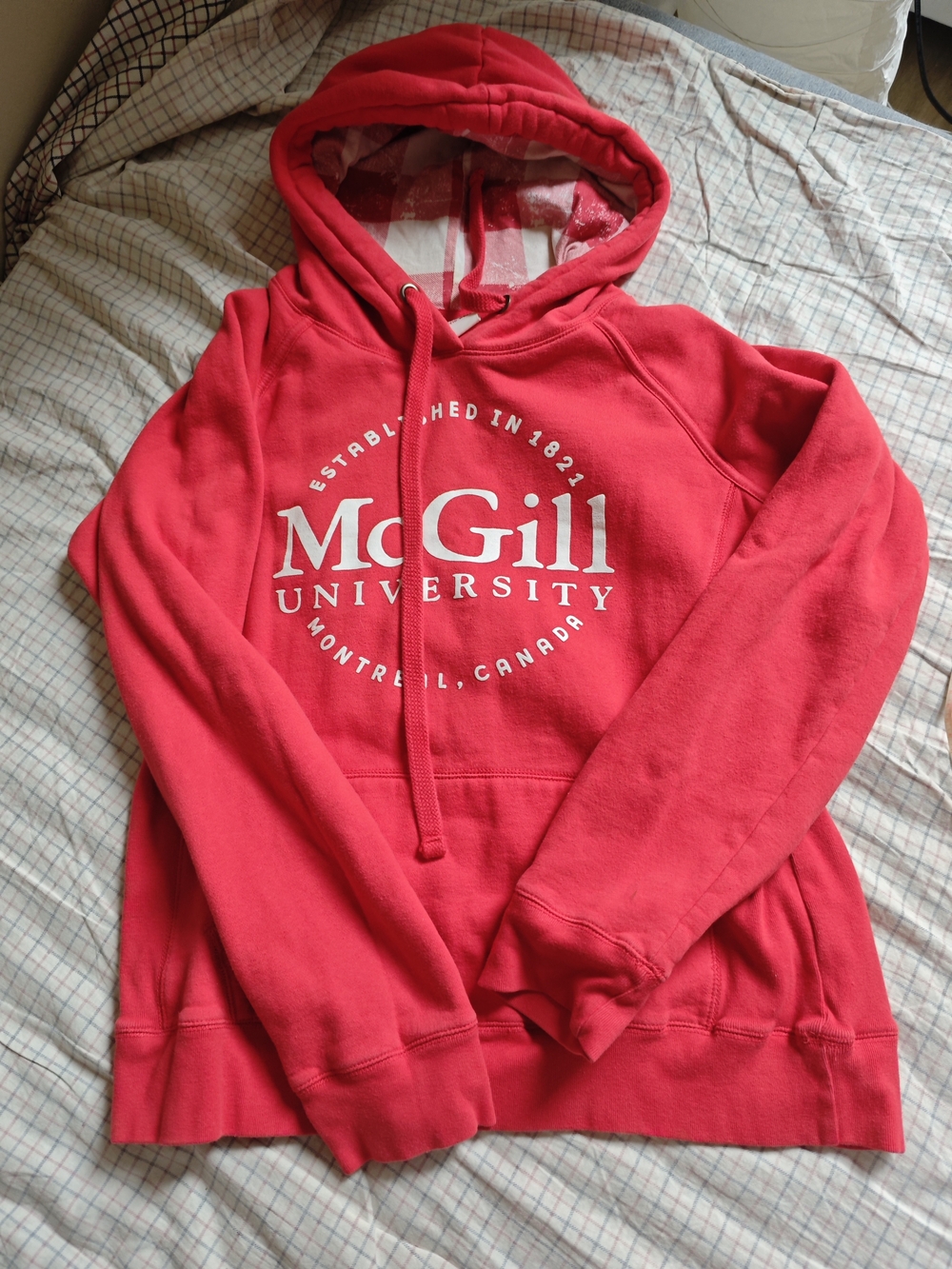 McGill Red Hooded Sweatshirt